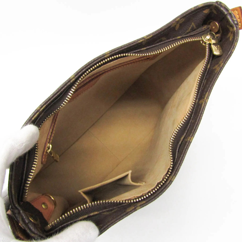 LOUIS VUITTON Brown Monogram Looping GM Shoulder Bag - Picture 3 of 13